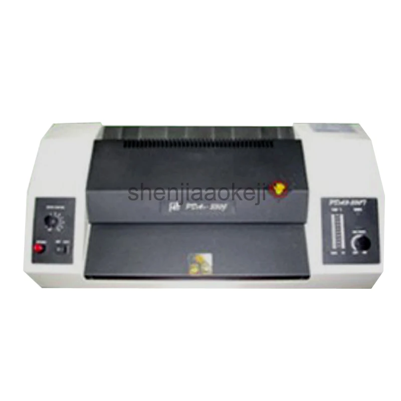 

Speed-adjusting Laminator Four roller Laminator slice heating photo laminating machine paper sealing machine 220v 620w 1pc