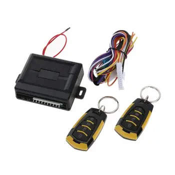 

Universal Alarm Systems Car Remote Central Kit Door Lock Locking Vehicle Keyless Entry System New With Remote Controllers New