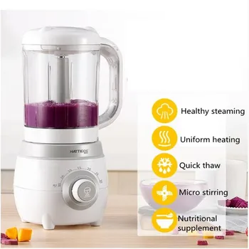 

220V Household Electric Food Blender Multifunctional Food Supplement Cooking Juicer Machine With Steaming And Cooking Function
