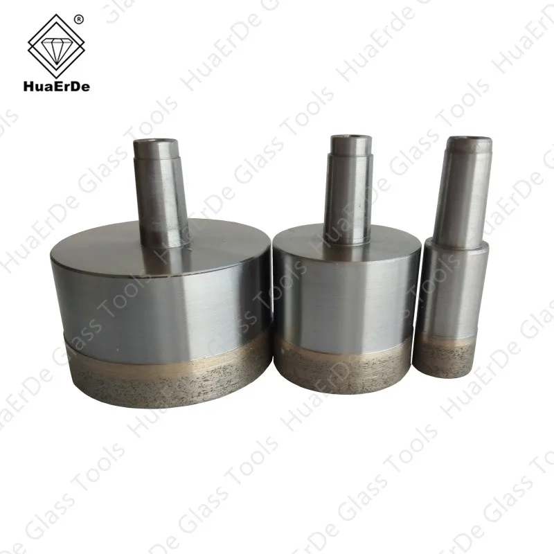 

Taper shank Diamond Bronze Sintered Glass Drill Center Drill Bit Diamond Tools metal drill