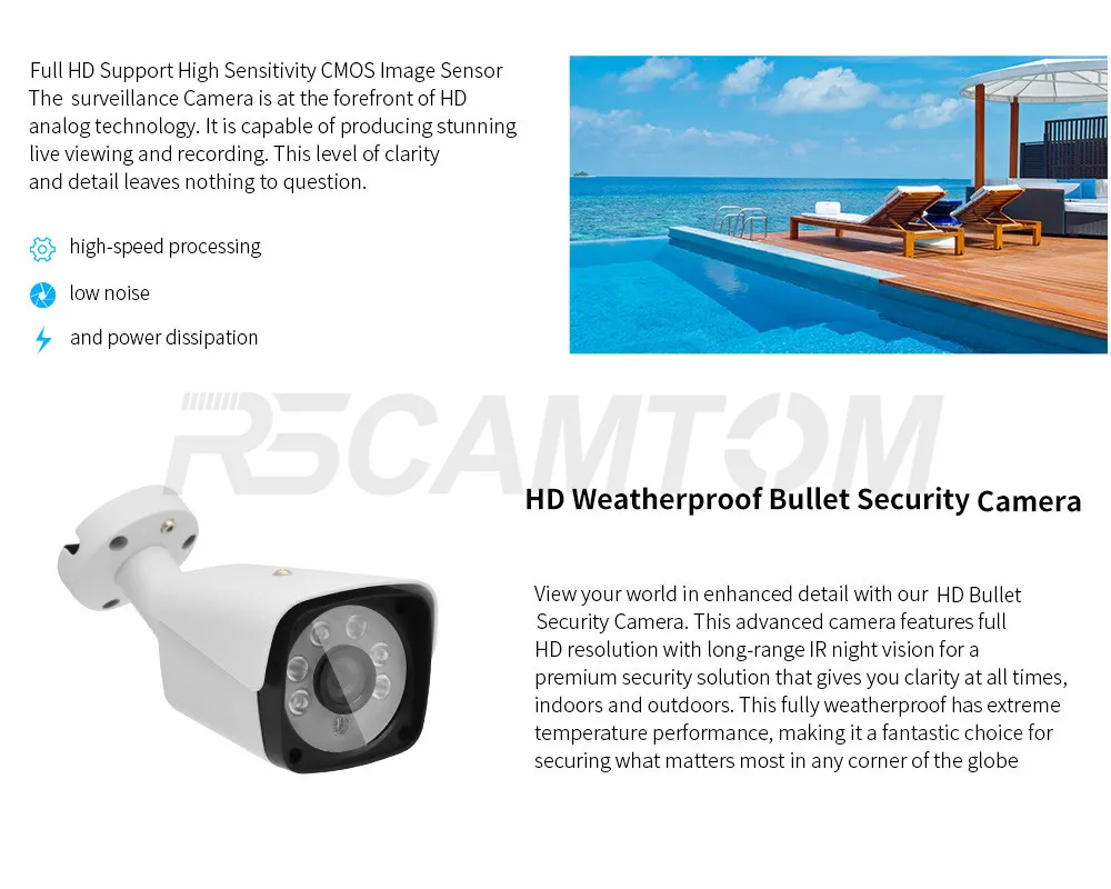 4CH 1080P AHD Kit CCTV Camera System DVR Home Security Video Monitor Indoor Outdoor Cameras 2.0MP Surveillance IR Night Vision (4)