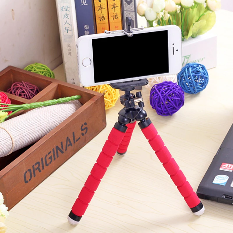 Phone Holder Mini Flexible Leg Octopus font b Tripod b font Bracket Selfie Stand Mount Monopod