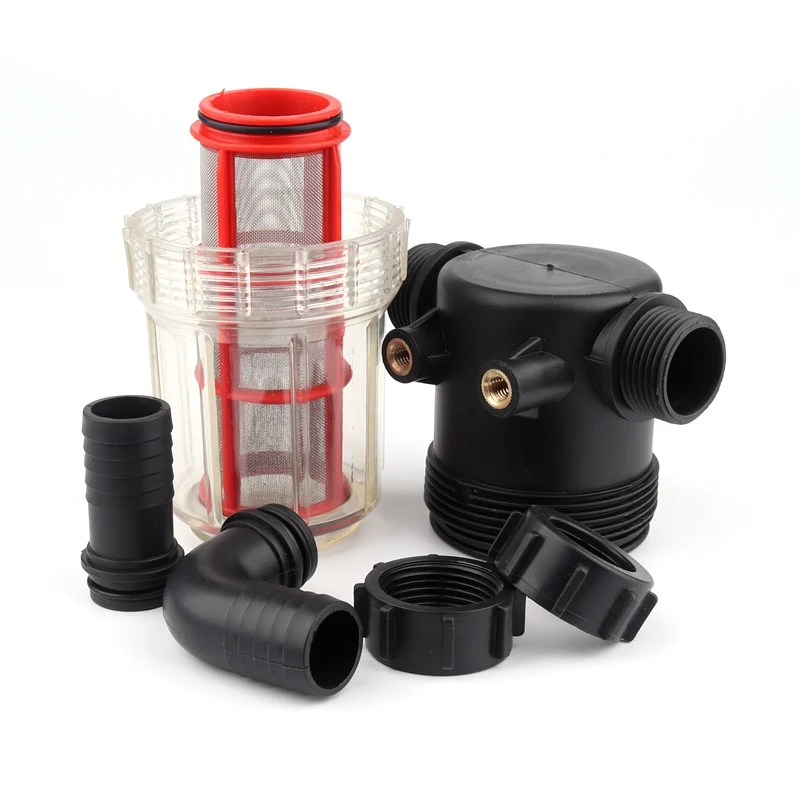 20 25 32mm 50Mesh Transparent Water Filter Garden Irrigation Filters Agriculture Visible Pipe Pre-Filter Pet Aquarium Filter