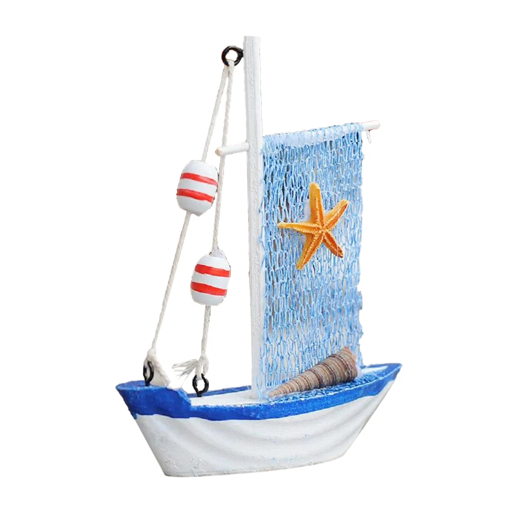 Mediterranean Nautical Tropical Fishing Net Sailing Decor Home Ornament #5