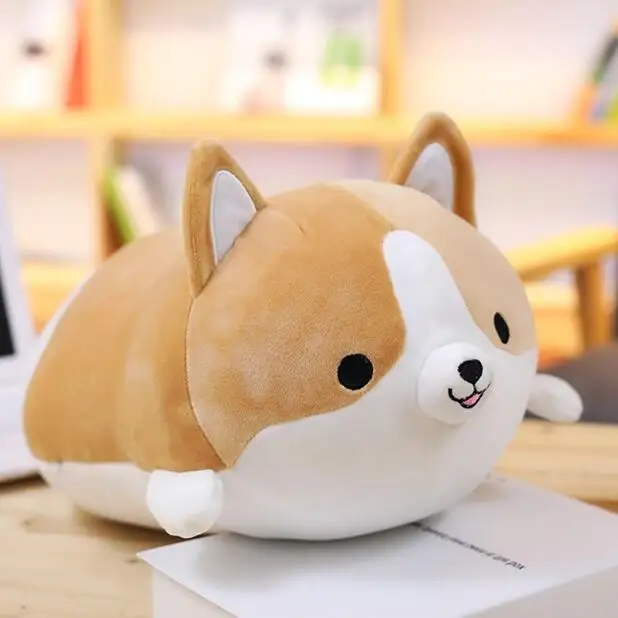 35cm cute corgi dog plush toy stuffed soft animal cartoon pillow lovely gift TPI 
