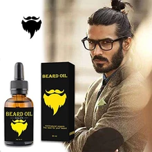 4 шт./комплект Бальзам для бороды набор чистое масло для усов и кисть смягчающий разглаживающий увлажняющий с расческой средства для ухода