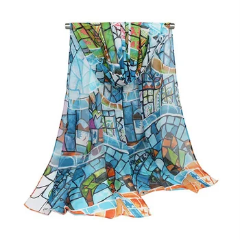 

2018 Women Colorful Bikini Cover Ups Chiffon Beach Swimsuits Cover-ups Long Size