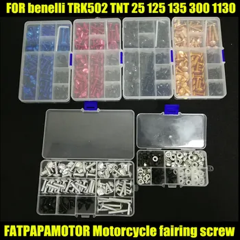 

Universal Motorcycle Fairing Bolts Screw Moto Spring Bolts For Benelli TRK502 TNT 25 125 135 300 1130