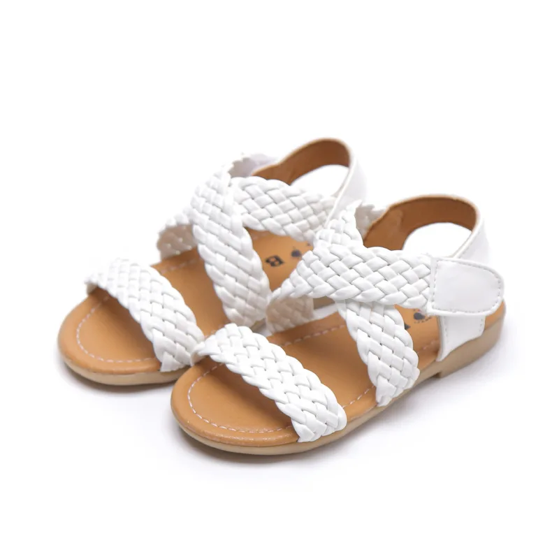 

Fashion Spring Summer 2019 New Braided Sandals Comfortable Children's Shoes Breathable Magic Paste Children's Shoes Soft Soles