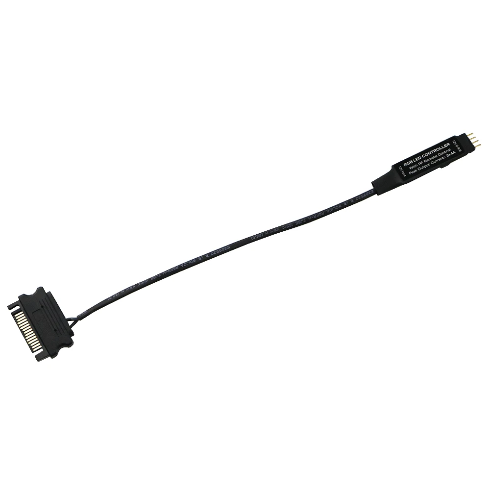 Светодиодный контроллер 12 В постоянного тока SATA RGB беспроводной мини пульт