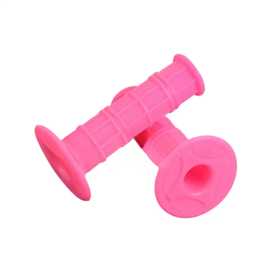 pink handlebar grips