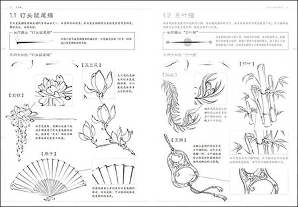 2 шт./компл. традиционные ChineseAncient фигурки картины мастерство обучения китайской живописи Рисование книга