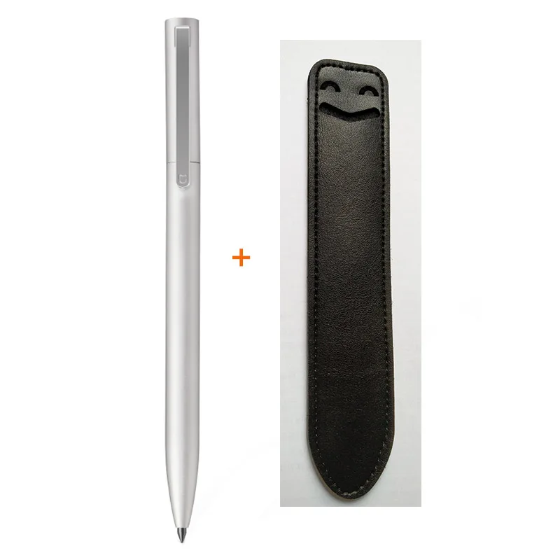 Xiaomi Mijia металлический знак ручка 0,5 мм ручка для подписи PREMEC гладкая швейцарская заправка MiKuni японские чернила - Цвет: Silver Pen Add Black