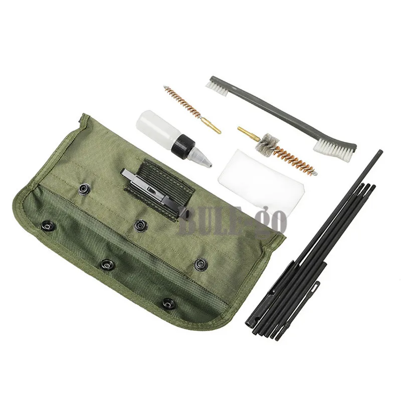 Hunting 10 Piece .22 22LR .223 556 Rifle Gun Cleaning Kit Set Cleaning