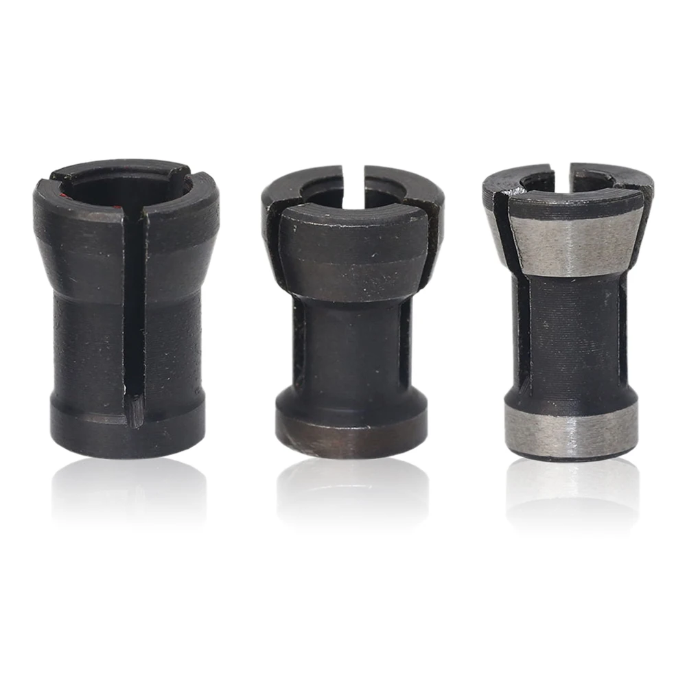 

Electric Router Milling Cutter Tools Sturdy Durable Engraving High Speed Steel Manufacturing Adapter Accessories Collet Chuck