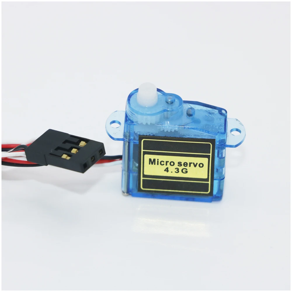

4x 4.3g Mini Micro Servo for RC Airplane Helicopter(3.7G 9G micro servo wholesale)+Free shipping