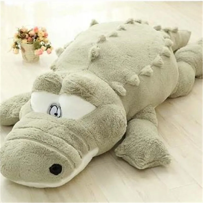 Free Shipping One Piece High Quality Large Crocodile Plush Dolls Super