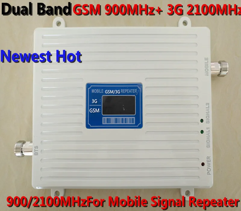 

Best Price ! 2017 LCD Display GSM 3G Repeater Mobile Signal Booster GSM 900mhz 3G 2100mhz Cell Phone Signal Repeater Amplifier