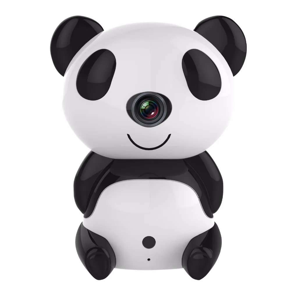 

SANNCE HD 720P Wireless IP Camera Day/Night Wi-Fi Baby Moninitor Cute Panda Cloud 30ft Night Vision Surveillance Camera