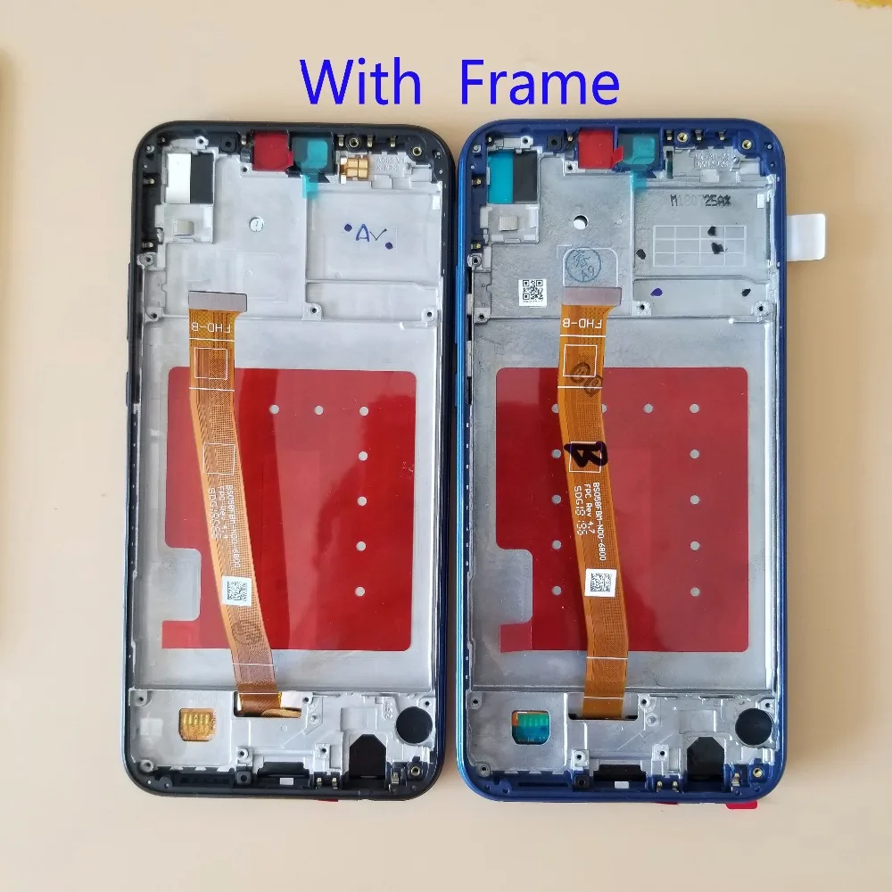 Оригинальный сенсорный ЖК дисплей 5 84 дюйма для HUAWEI P20 Lite Huawei Nova 3E с рамкой|Экраны