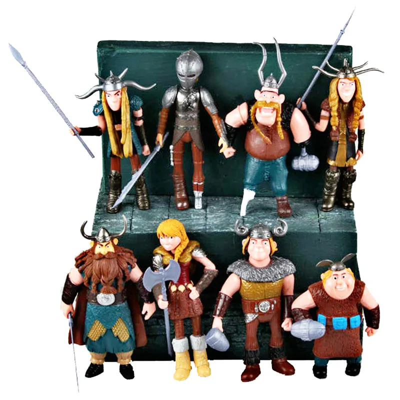 Action Movie How To Train Your Dragon Figurine Set Model Toys Kids Pet Night Fury Dragons Toothless Night Fury image 2