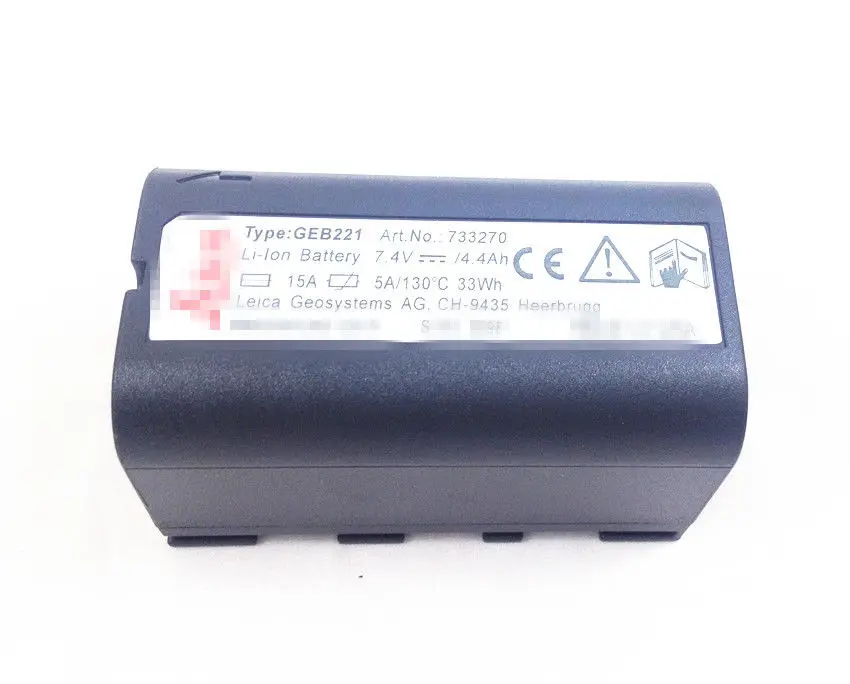 Аккумулятор GEB221 для TS02 TS06 TS09 TPS1200 GPS|Детали и аксессуары приборов| |