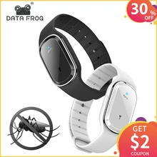 DATA FROG Electronic Mosquito Repellent Bracelet Waterproof Portable Watch Anti Mosquito Wristband Pregnant Kids Mosquito Killer