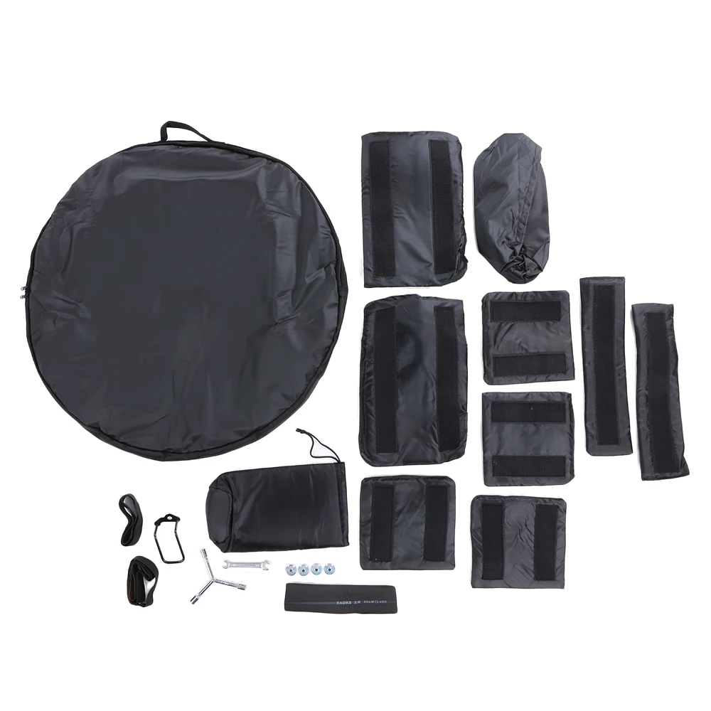 Top XXF Bicycle Bag Bike Transport Travel Bike Carry Bag Nylon Pad Bag for 700C Road Bike Bags Automatically Inflatable Pad 2