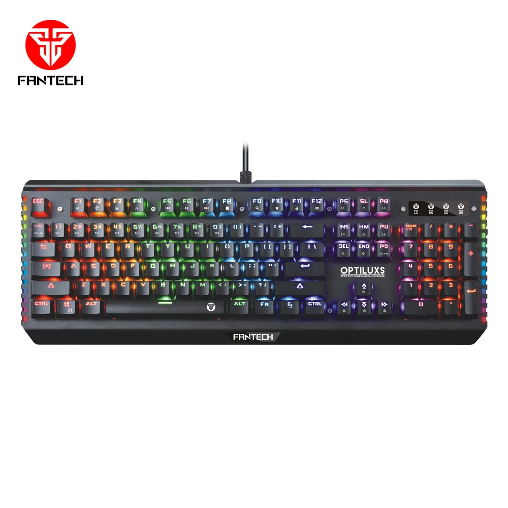 

Fantech Mk884 Professional Usb Wired Rgb Keyboard Gaming Water Resistant Keyboard