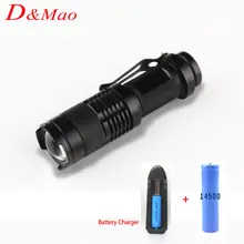high quality Mini Black CREE 2000LM Waterproof font b LED b font font b Flashlight b