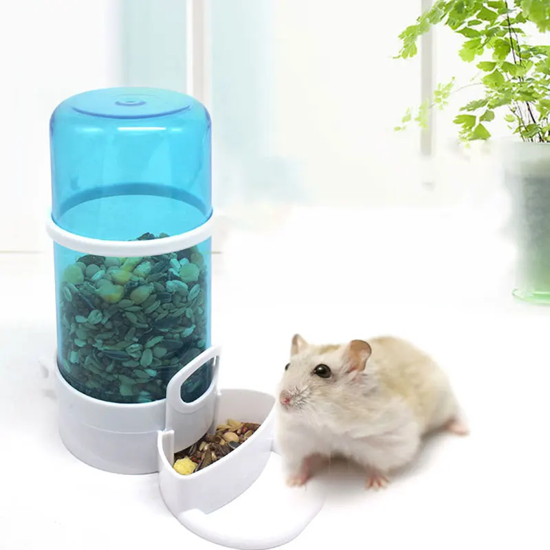 Automatic Pet Feeder Hamster Rabbit Guinea Pigs Food Dispenser Feeder