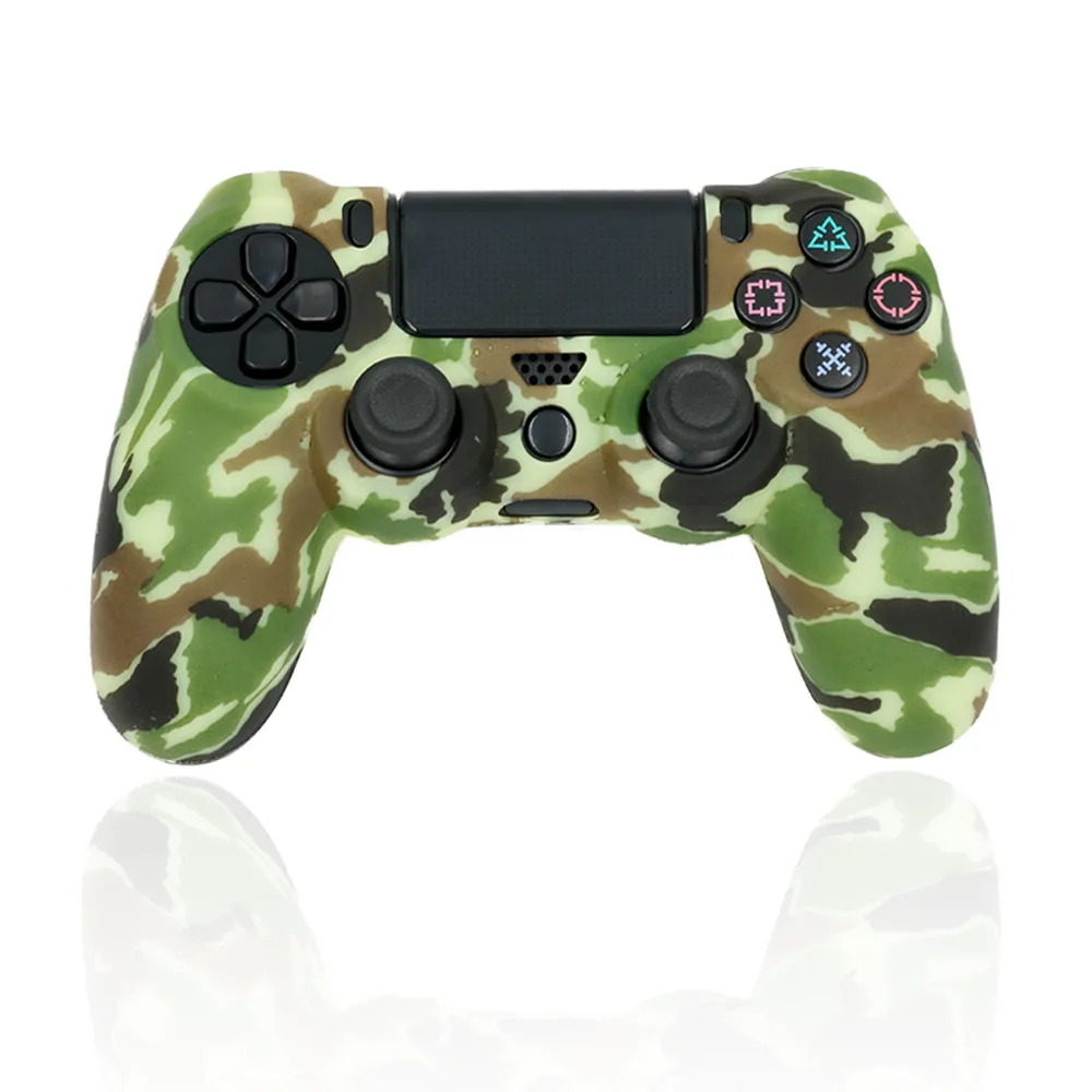 Silicone Skin Protective case cover for PS4 Controller 0