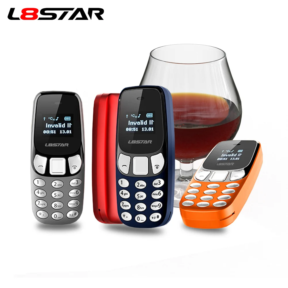 10 шт./лот L8star BM10 мини телефон с двумя Sim картами разблокированный сотовый Bluetooth