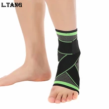 1 шт. Баскетбол лодыжки поддерживающий бандаж Давление Регулируемый Бег Фитнес защита щиколотки S513