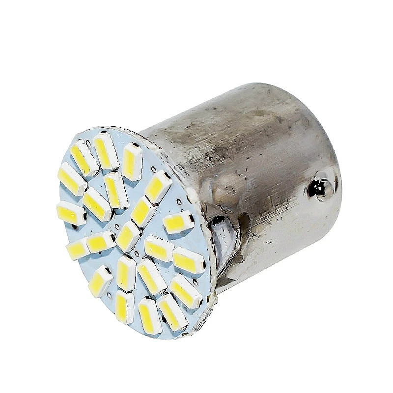 

P21W 1156 BA15S R5W R10W LED Car Brake Light Motor Daytime Running Light Tail Side Indicator Bulb Parking Lamp Red Yellow White