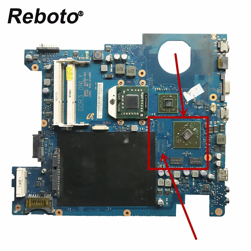 Материнская плата DDR3 для ноутбука Samsung R425 BA92-07830A BA92-07830B HD 5470 512MB системная 100%