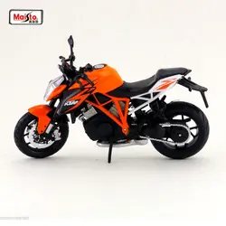 Дешевые игрушки Maisto 1:12 KTM 1290 Super Duke R Металлический Литой Транспортных средств мотоцикл литья под давлением мото детей игрушки коллекция