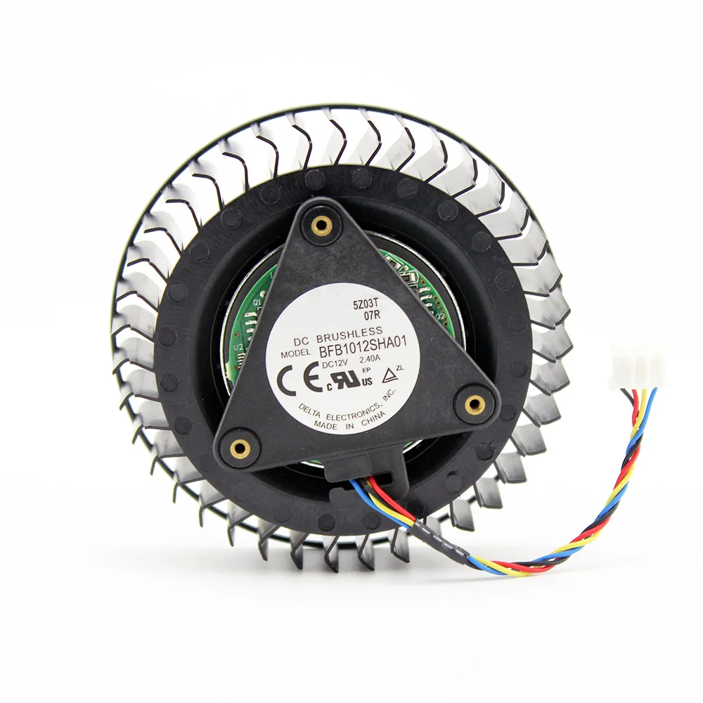 BFB1012SHA01 For AMD R9 390 X Fan DC12V 2.40A 4Pin GPU For XFX R9 390X fan Graphics Card Cooling Public version