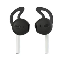 Replacement Silicone Antislip Ear Cover Hook bluetooth Earbuds Tips Earphone Case protector for AirPods iPhone / iPod Nano