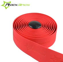 ROCKBROS Cycling Road Bike Sports Cork EVA Handlebar Tape+ 2 Bar plug Bike Bicycle Hand Bar Tape Bicycle Accessories