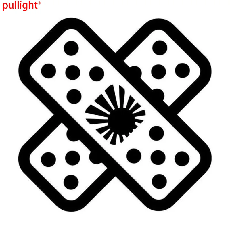 15.2*15.2CM Plastered Personality Car Sticker JDM Vinyl Decals Covering