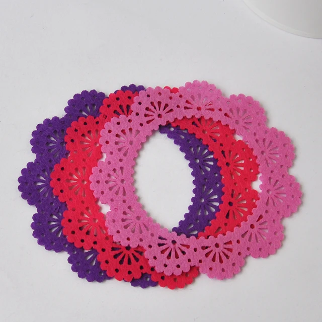 Qitai Hot Sale Felt Doilies Home Decorations Christmas Party Handmade Felt Sticker Scrapbooking Sticker Diy Craft Qitai Hot Sale Felt Doilies Home Decorations Christmas Party Handmade Felt Sticker Scrapbooking Sticker Diy Craft