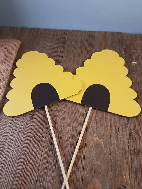 Bee Theme Party Table Decoration Table Centerpiece Kids Birthday Party Supplies Decoration Bee Baby Shower Bee Bridal Shower