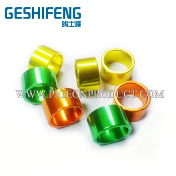 

Gold pigeon leg ring