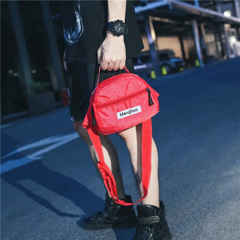 Menghuo Brand New Leisure Fanny Waist Pack Women Shoulder Belly Men Belt Handbags Female Crossbody Handbag Fanny Pack Waist bagIMG_5836