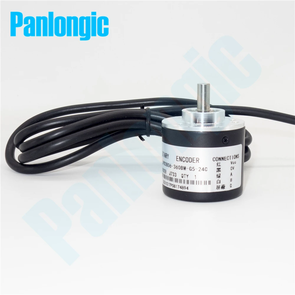 Encoder 360P//R Incremental Rotary Encoder 360p//r AB phase encoder 6mm Shaft