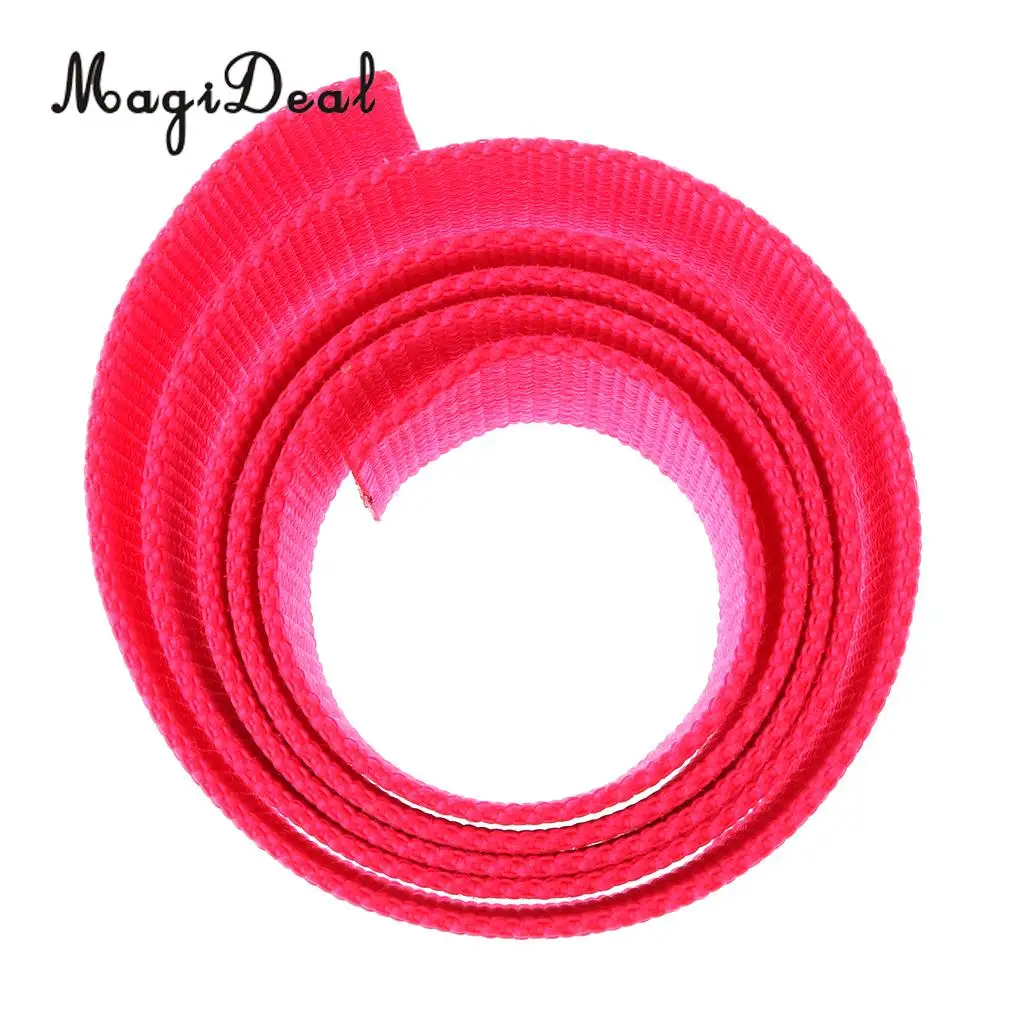 MagiDeal Pink 5cm 1.5m Scuba Diving Weight Belt Webbing with Stainless Steel Buckle SCUBA Snorkeling Swimming Diving Access