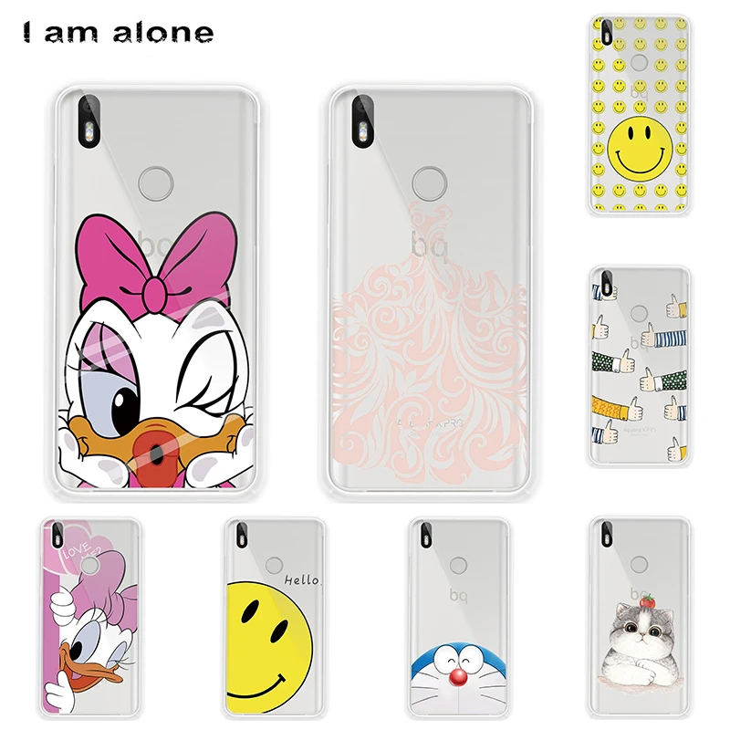 ل BQ Aquaris V X X برو X5 زائد ش U2 لايت U Plus Solf TPU غطاء من السيليكون غطاء الهاتف المحمول حقيبة الهاتف المحمول الجلد قناع