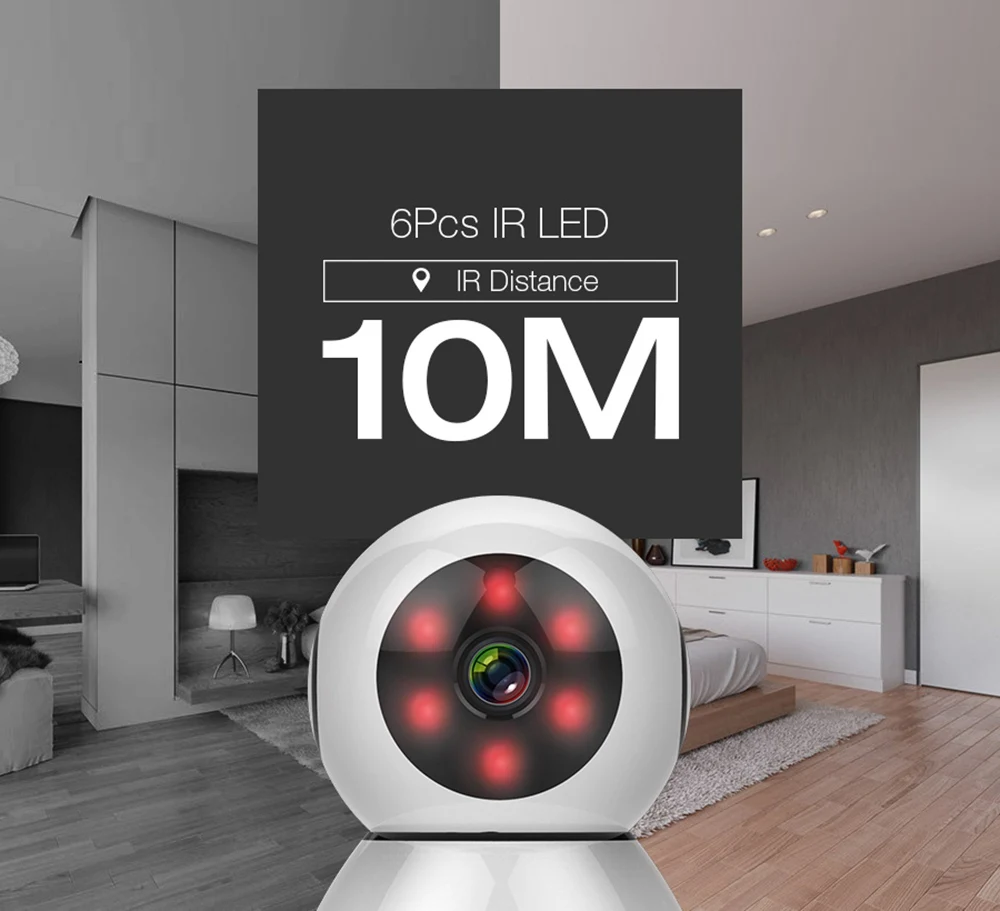 GUUDGO GD SC03 Снеговик 1080 P облако WI FI IP Камера Pan & Tilt ИК Ночное видение обнаружения