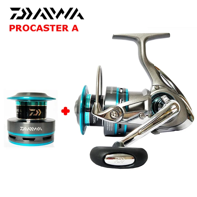 Special Offers DAIWA PROCASTER A 2000A 2500A 3000A 4000A Spinning Fishing Reels Double Metal Spool 7BB Saltwater Carp Feeder Fishing Pesca Special Offers DAIWA PROCASTER A 2000A 2500A 3000A 4000A Spinning Fishing Reels Double Metal Spool 7BB Saltwater Carp Feeder Fishing Pesca